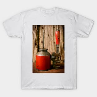 Old oil can and wrench T-Shirt